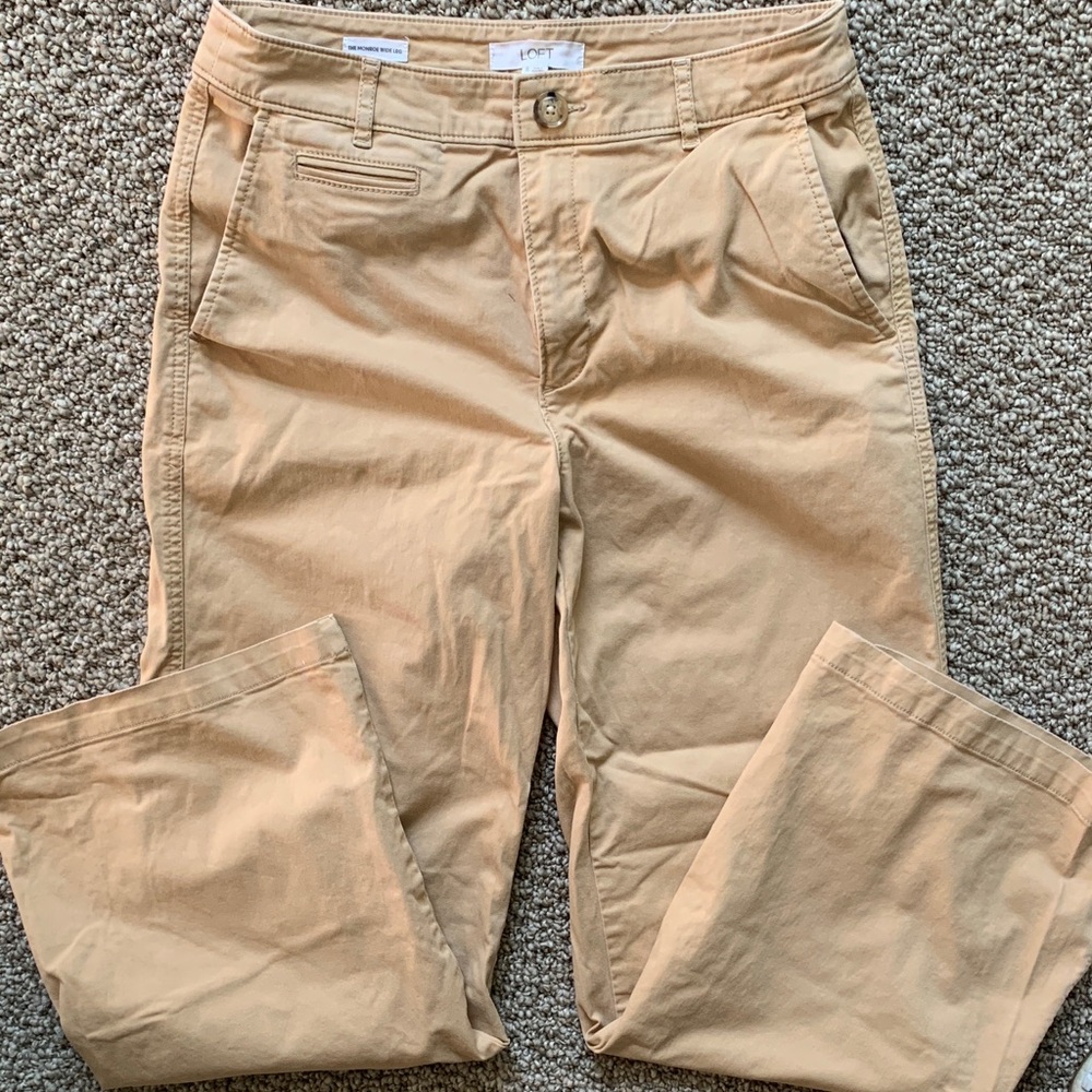 Loft Fashion Tan Pants